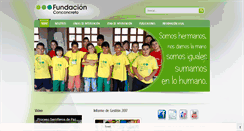 Desktop Screenshot of fundacionconconcreto.org